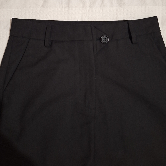NWT COMMENSE Elegant Black Maxi Skirt - Picture 12 of 13